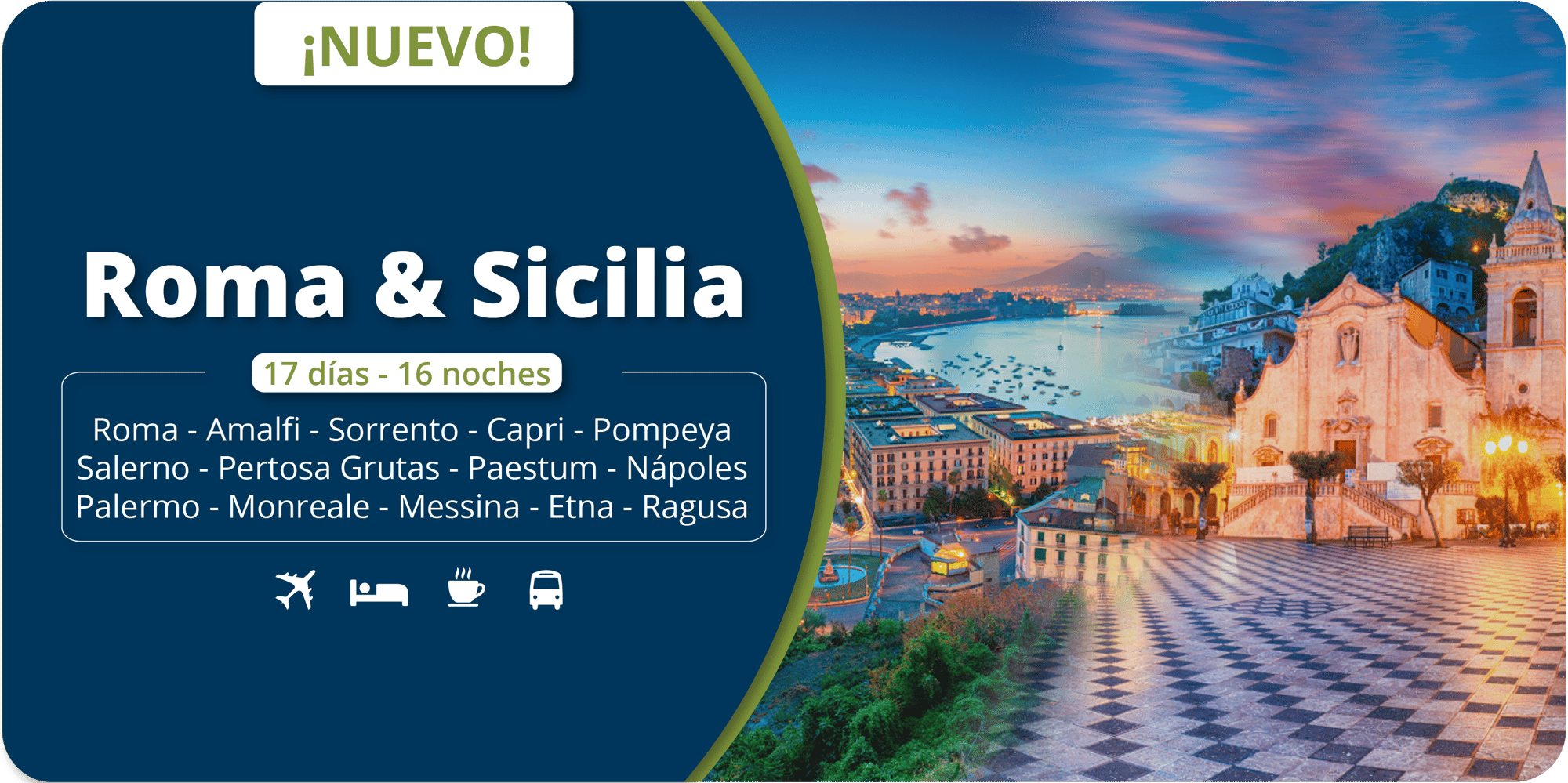 Roma y Sicilia 2025
